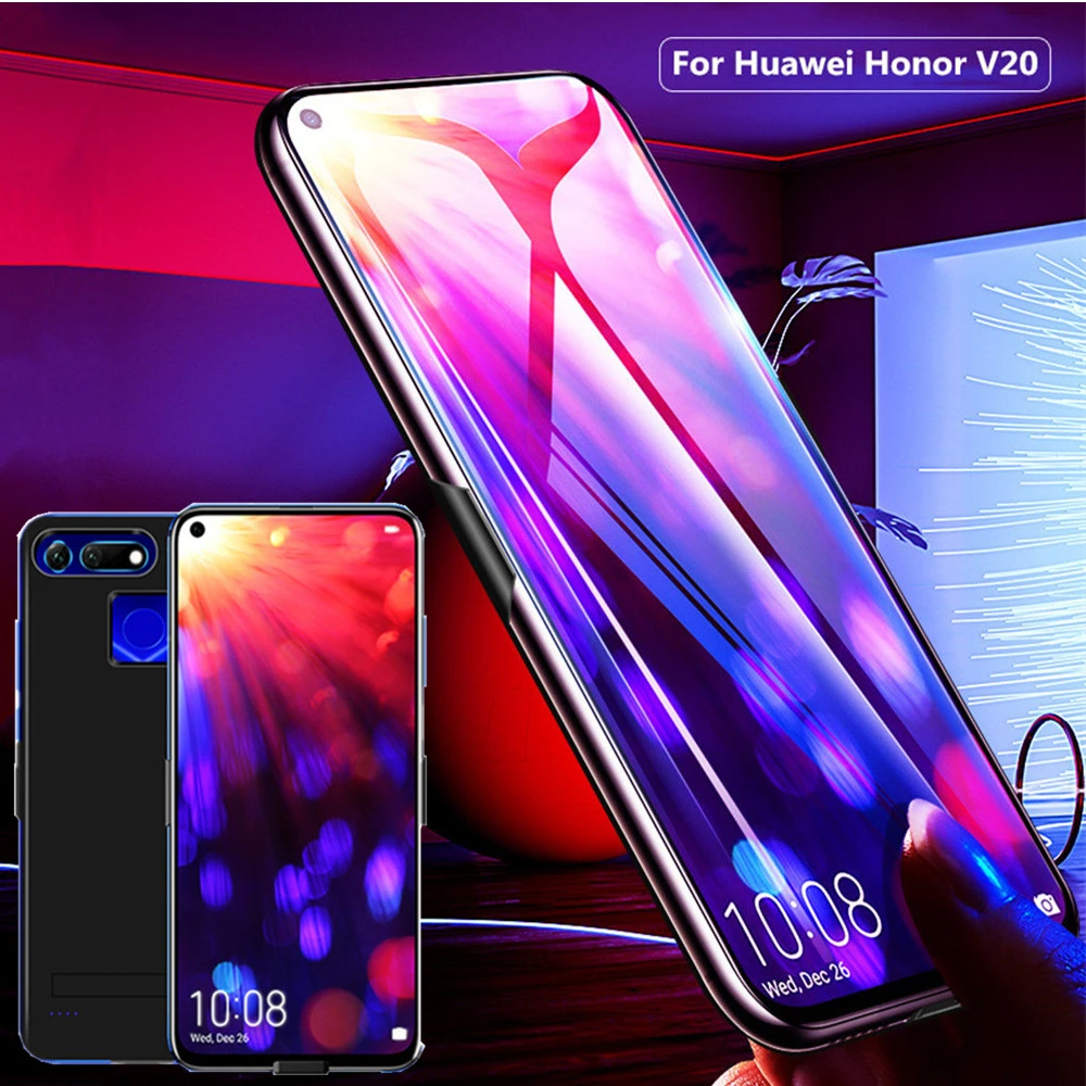 NTSPACE запасное зарядное устройство для huawei Honor V20, чехол для зарядного устройства s 5800 мач, Внешнее зарядное устройство, чехол для телефона