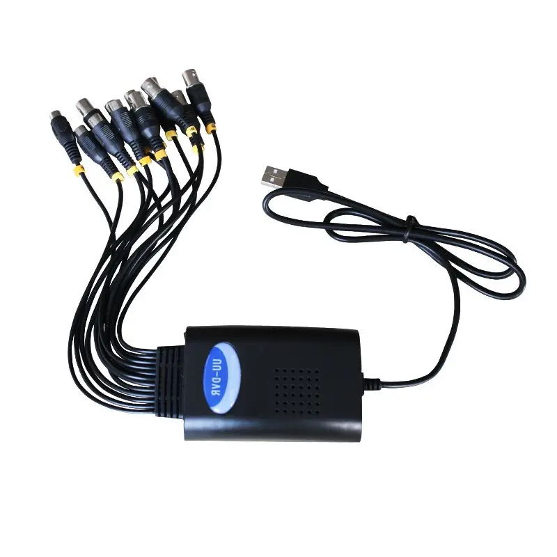 

Free shipping! cctv security dvr sytem 8ch usb audio/video capture card HD D1 p2p