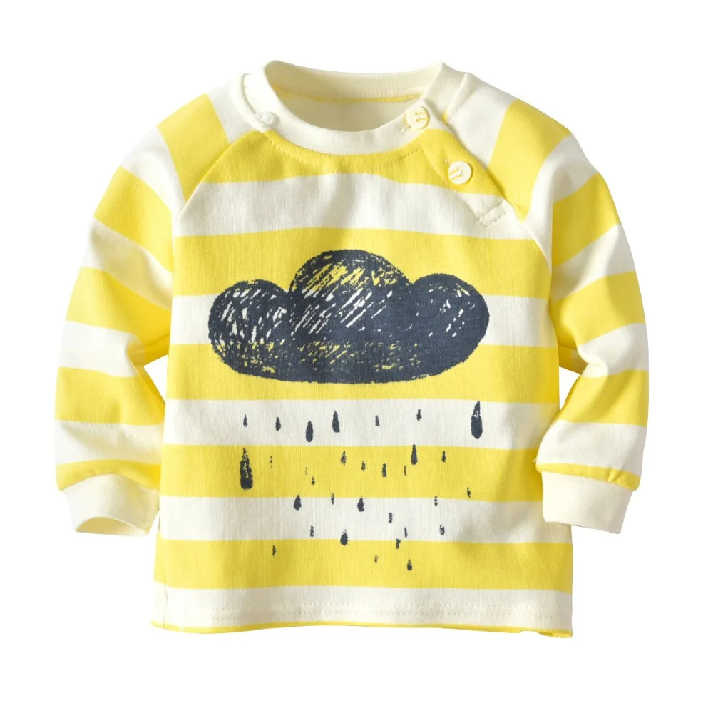 Spring Cotton Baby Underwera Set Infant Boy Girl Sleeping Wear Cute T-Shirt Long Pants Cartoon Sleepwear Clothing Suits  2