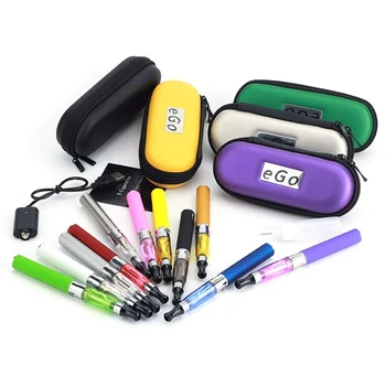 

EGO CE4 E-Cigarette Kit ECT Vape With Zipper Case EGo Kit 650mah 900mah 1100mah Ego Battery 1.6ml Electronic Cigarette 10 Colors