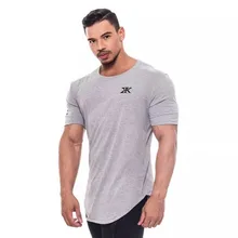 Спортивная футболка для спортзала, Мужская футболка, компрессионный стиль, короткий рукав, фитнес, Майо, бег, Homme, спортивные лосины для мужчин