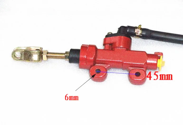 Red brake parts moto performance pump motorcycle refires oil cup front Cylinder pumps