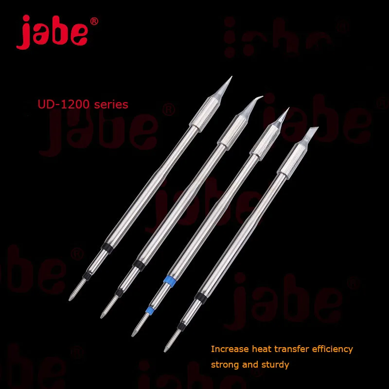 Jabe UD-1200 бессвинцовый электронный паяльник наконечник оригинальная насадка мобильный телефон отпечаток пальца Летающий провод ремонт сварочный инструмент