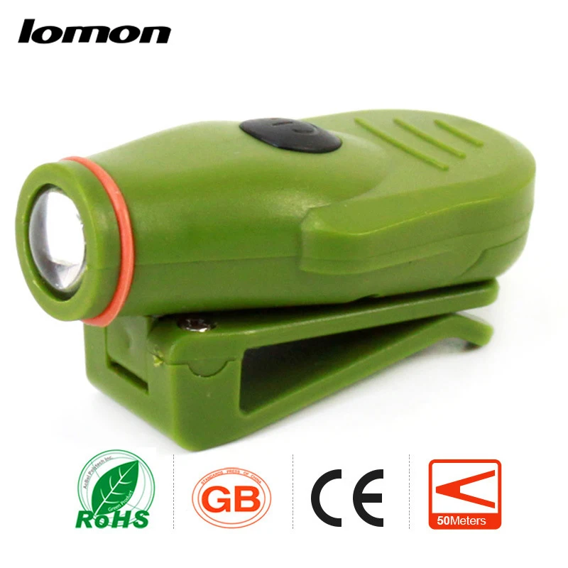 

2 Pcs Mini Clip Hat LED Headlamp Head Light Handy Portable Pocket Torchlight LED Flashlight Best Gift Present for Kids Children