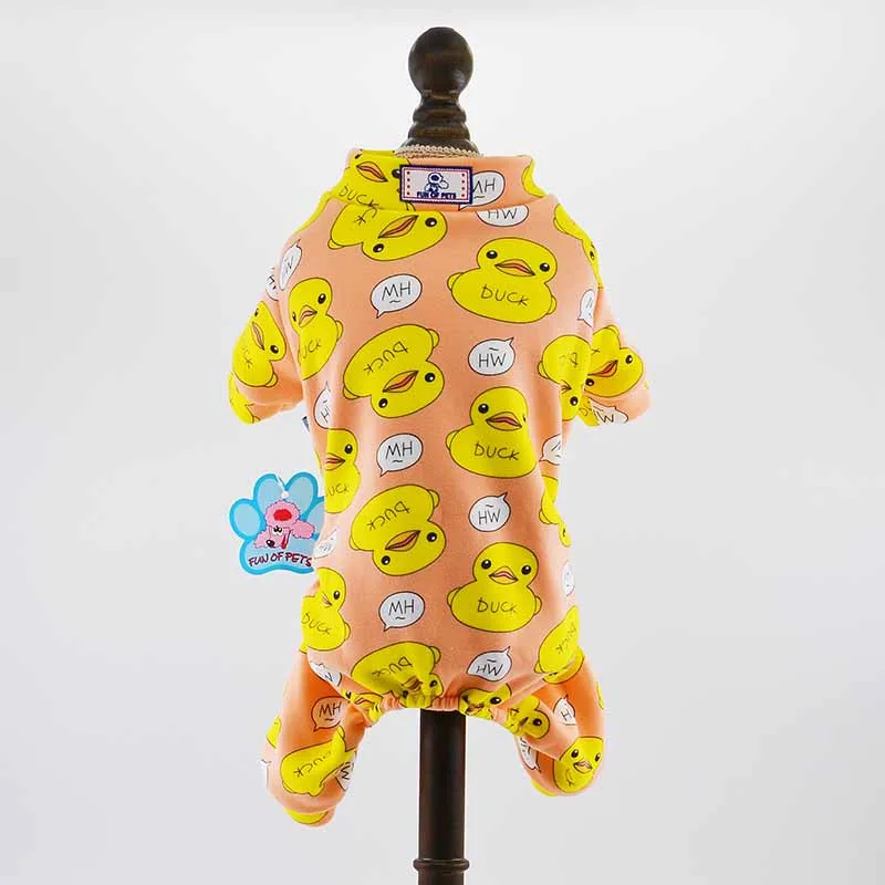 Cute Printed Pet Clothes Small Dog Jumpsuit Rompers Puppy Pet Hoodie Coat for Dogs Cats Super Soft and Warm Chihuahua Costume Dog Apparel XS S M L XL5