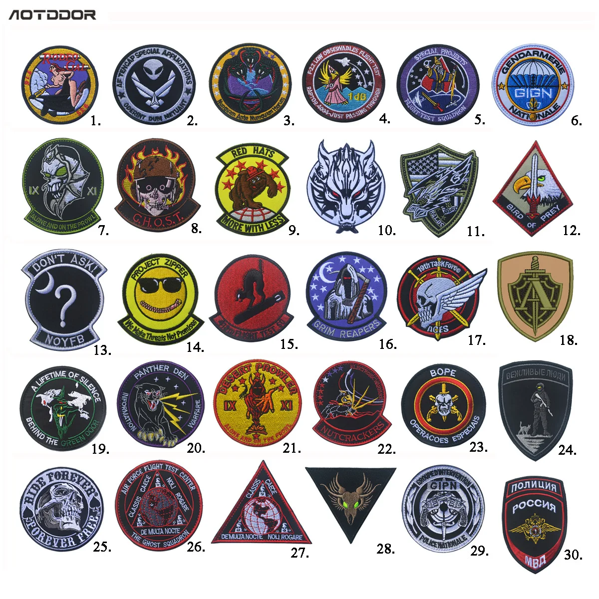 Buy All kinds of Popular Tactical Morale Patch Emblem