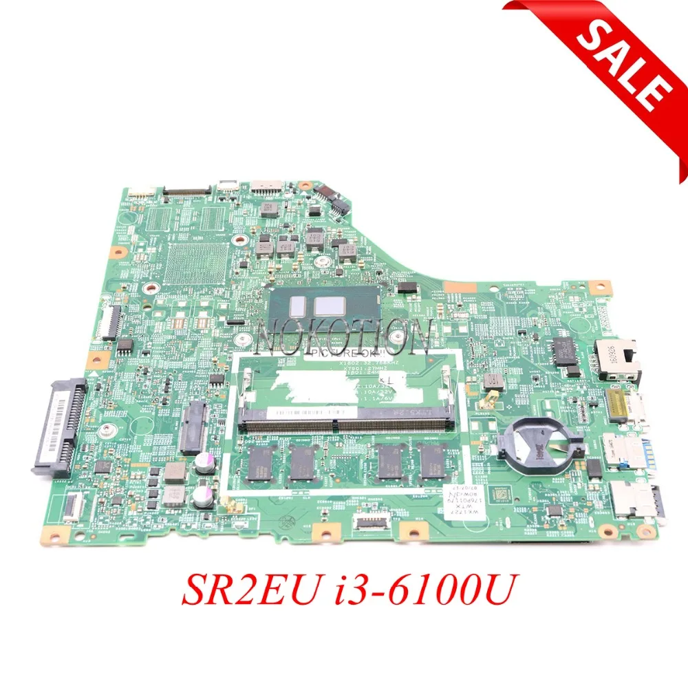 NOKOTION LV115SK MB 15277-1N 448.08B01.001N основная плата для lenovo LV110-15ISK Материнская плата ноутбука SR2EU I3-6100U