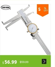 Micrômetro Vernier Caliper Com Pontos Redondos Para