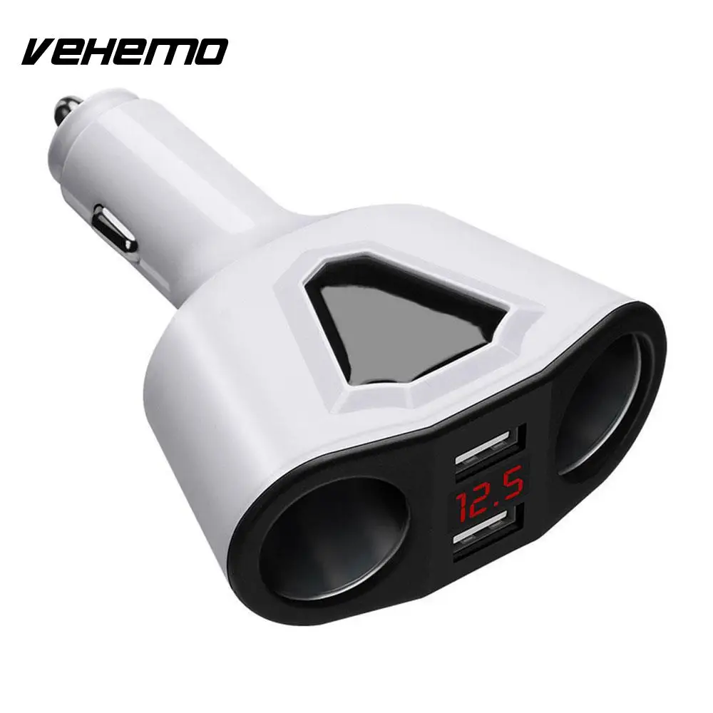 

3.1A (Max) Phone Charger Smart Car Power Charger Charging Adapter Car Interior USB Charger Universal Auto