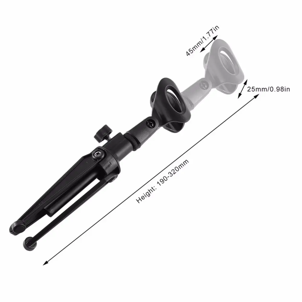 Профессиональный настольный микрофон подставки Универсальный Регулируемый подъемный микрофон держатель Штатив для микрофона Стенд кронштейн