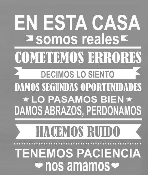 Испанский EN ESTA Дом правила наклейки на стену домашний декор семейная Цитата украшение дома виниловые наклейки на стены SPS-15