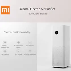 Оригинальный Xiaomi Воздухоочистители Pro OLED Экран Беспроводной смартфон приложение Управление дома очистки воздуха интеллектуальные