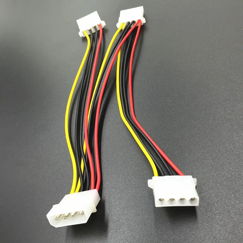 Кабель питания Molex с 4 контактным штекером на 3 портовый разъем IDE для