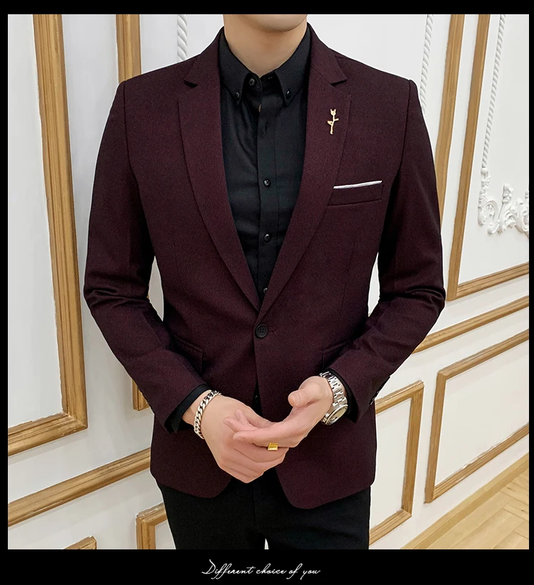 Новый официальный костюм мужской пиджак деловой банкет вечерние мужские платья пальто несколько цветовых вариантов высокого качества