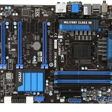 Оригинальная материнская плата для MSI Z77A-GD65 DDR3 LGA 1155 для I3 I5 I7 cpu 32GB USB3.0 Z77 настольная материнская плата