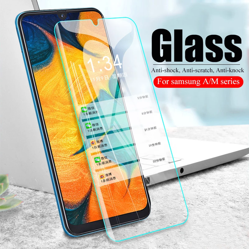 Защитное стекло для Samsung A50 A30 закаленное Galaxy A40 A70 A10 A60 A90 A20 M10 M20 M30 защитное 9H пленка