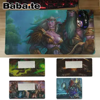 

Babaite World of Warcraft Wallpaper Unique Desktop Pad Game Mousepad Speed/Control Version Large Gaming Mouse Pad