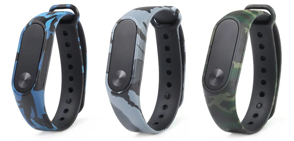 

OTOKY 3 COLOR original For xiaomi mi band 2 Camouflage Pattern Strap WristBand Bracelet Replacement For Xiaomi MI Band 2 EY13
