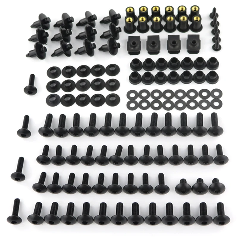 

Complete Fairing Clips Full Fairing Bolts Kit Screws Speed Nuts For Honda CB650F CRF1000L NC700S X 750S X ST1100 ST1300