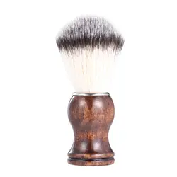 Помазок для бритья крем щетка с деревянной ручкой нейлон волос бритва, щетка для чистки лица удаление бороды приспособление для бритья