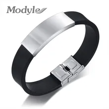 Силиконовый браслет Mostyle, мужские ювелирные изделия, Персонализированный Силиконовый браслет с именем, подарок для бойфренда и мужчины, Прямая поставка