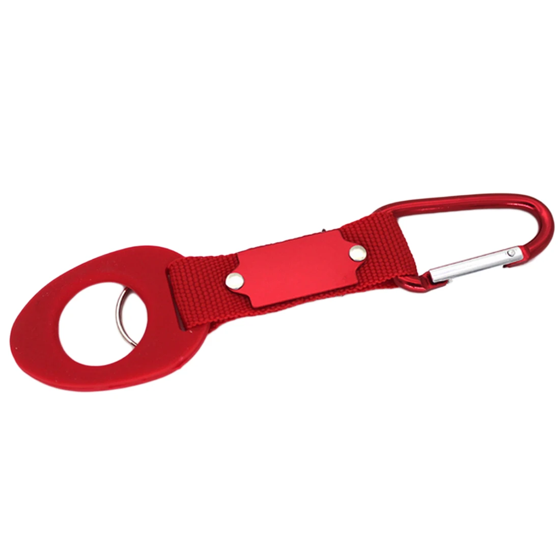 Outdoors الرياضة المطاط مشبك هوك حامل شماعات الألومنيوم حلقة تسلق كليب زجاجة شنقا المفاتيح بقاء أداة