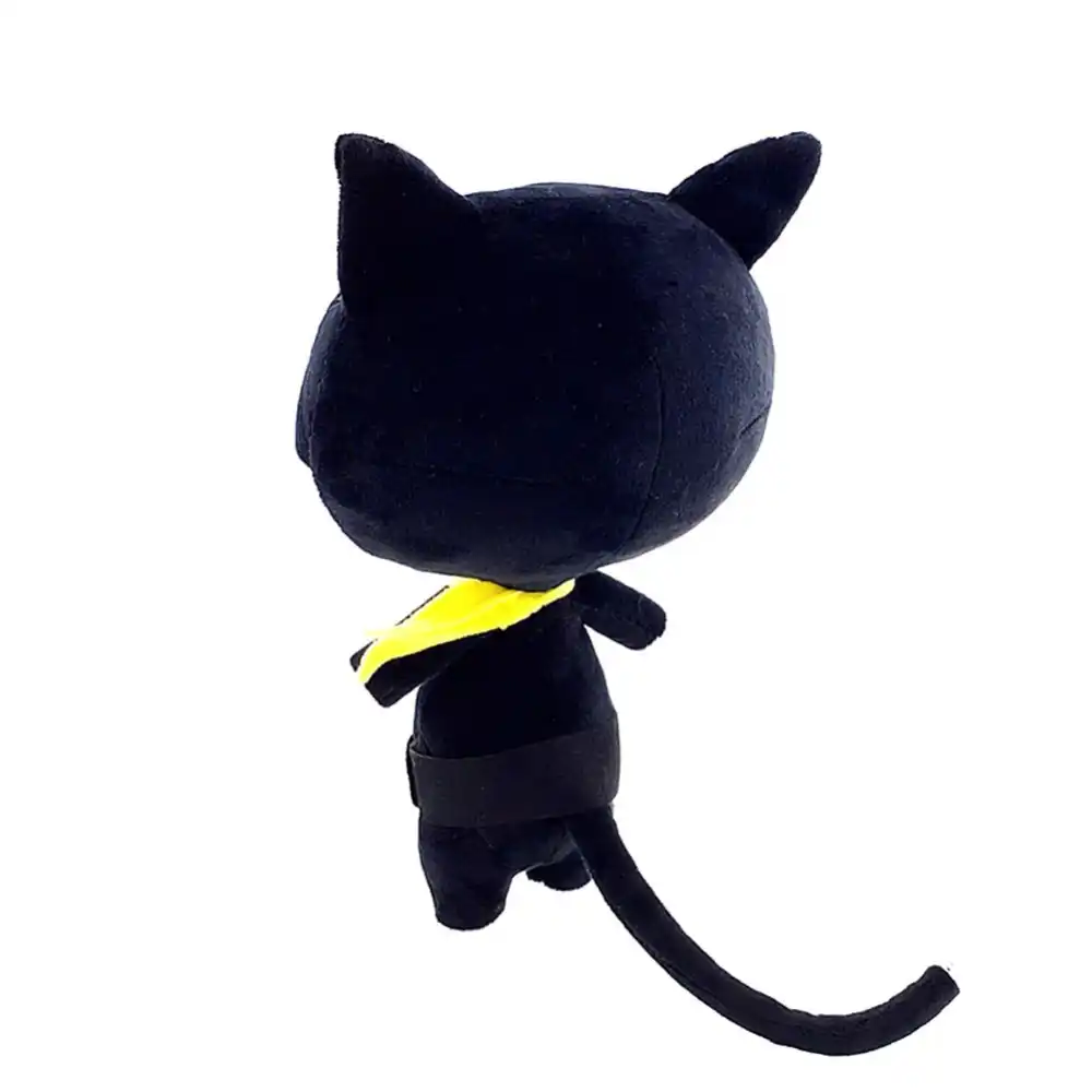 ペルソナ5モルガナコスプレぬいぐるみギフト枕クッションかわいいおもちゃ黒猫ぬいぐるみ人形玩具コスプレギフトマスコット アニメ コスチューム Aliexpress