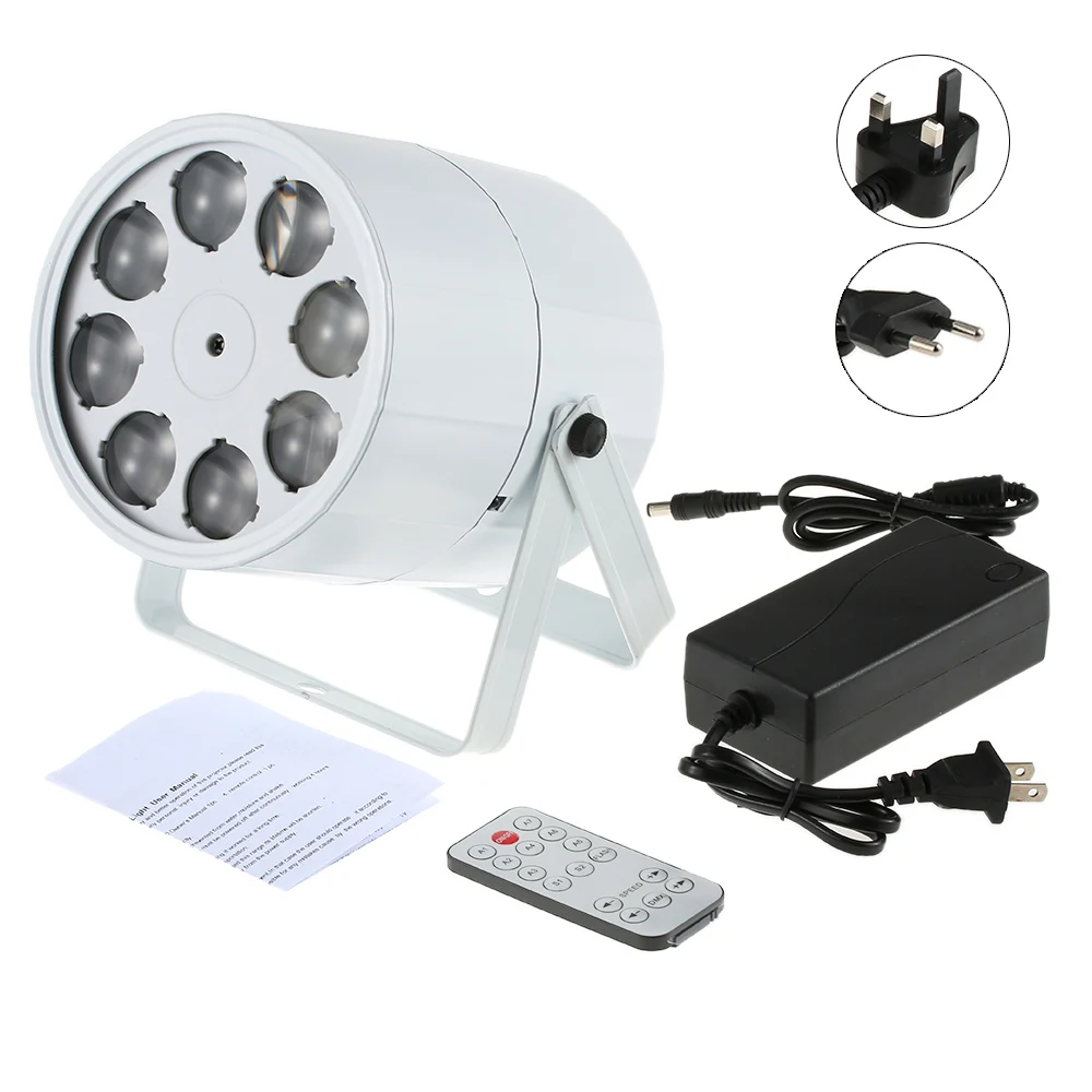 

DMX512 laser christmas lights dj Pattern Stage Light 8 Patterns Effect Lamp Support Sound Activation Auto Run IR Remote Control