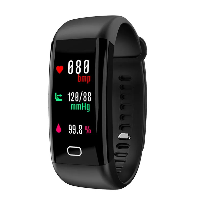 smart watch with heart rate monitor and blood pressure