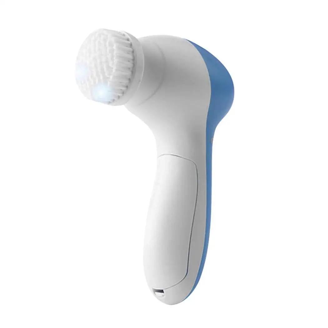 

Ultrasonic Cleansing Instrument Electric Facial Skin Scrubber Portable Waterproof Portable Face Cleaning Massage Wash Brush