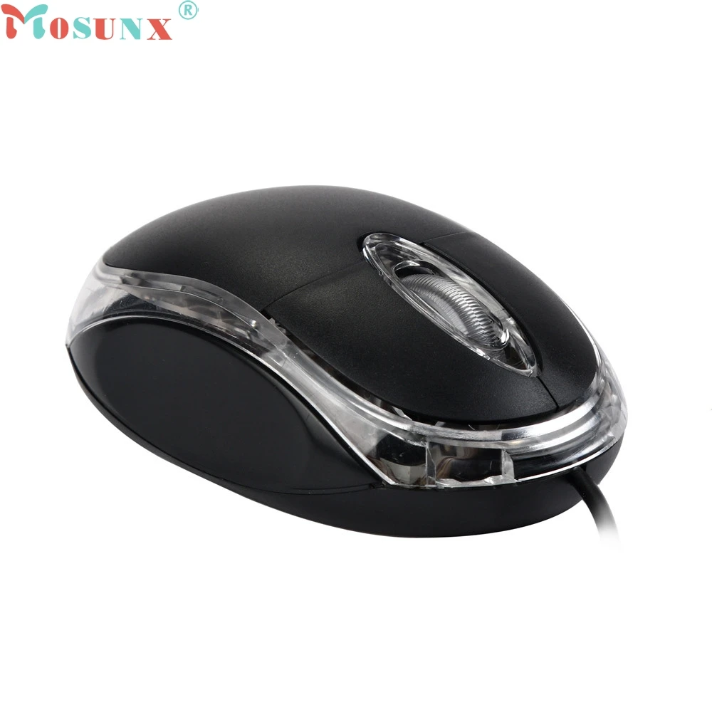 

Ecosin2 Design 1200 DPI USB Wired Optical Gaming Mice Mouse For PC Laptop JAN31