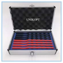 Набор для офтальмологической ретиноскопии пластиковый алюминиевый чехол для объективов