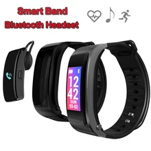 iY3 Smart Band 3 в один Браслет Спорт Браслет и Bluetooth гарнитуры и фитнес трекер Фитнес Smartband шагомер