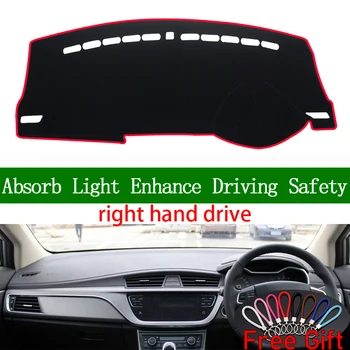 

For GEELY Emgrand GS 2016 2017 2018 Right Hand Drive Dashboard Cover Car Stickers Sun Shade Dash Mat Carpet Interior Accessories