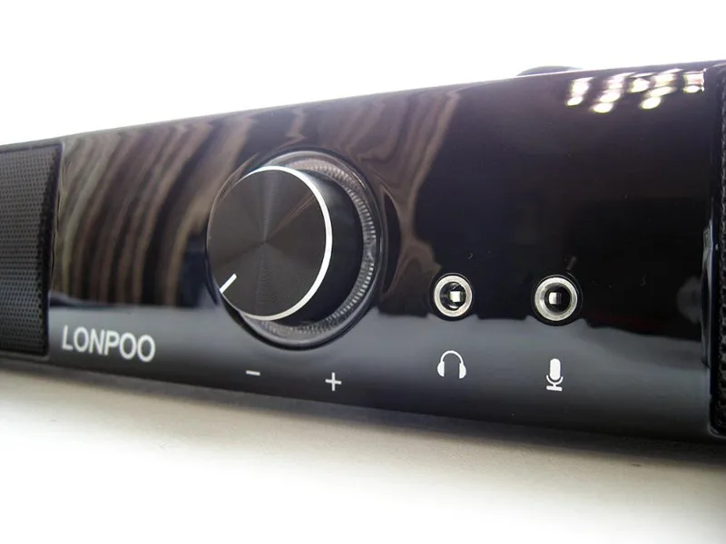 Lonpoo Soundbar USB Динамик для компьютера стерео звук S Наушники MP3 Саундбар ТВ PC iphone