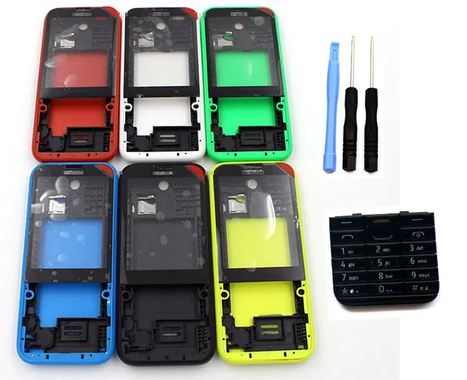 

Classia Housing Cover Bezel Case Keypad Keyboard for Nokia Asha 225 N225 & Screwdriver Open Tool Kit