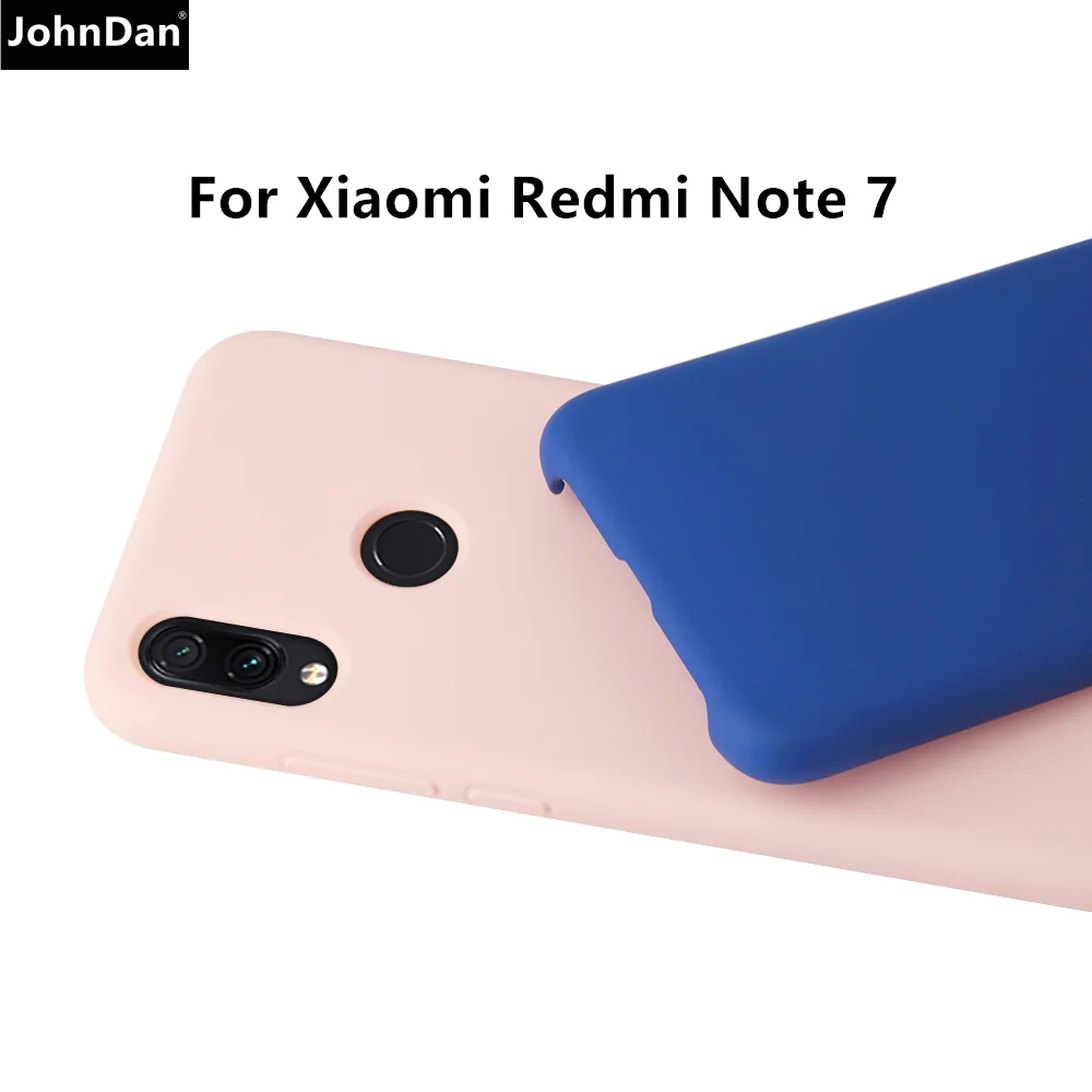 

Matte Case For Xiaomi Redmi Note 7 All in One Anti Shock Impact Soft Touch Silicone Case On For Red Mi Note 7 Back Cover Cases