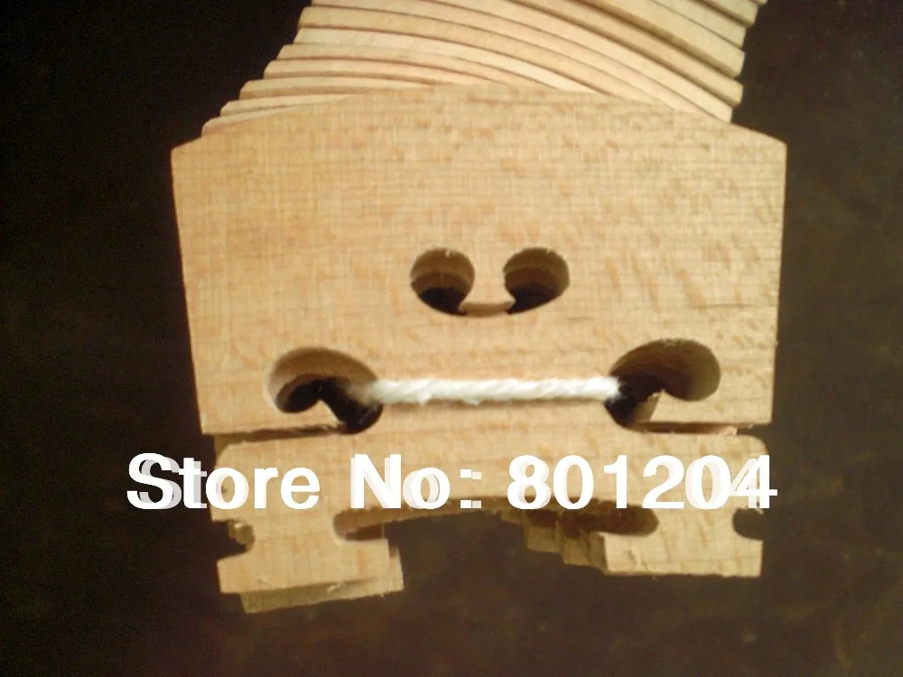 

50 PCs High Quality Violin Bridge Highly recommended all 4/4 Size Violin parts