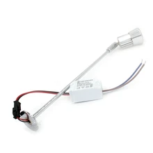 4PCS/lot LED Spotlight showcase light cabinet lamp warm white 3000K natrual white 4000K pure white 6000K tube length 20cm 30cm