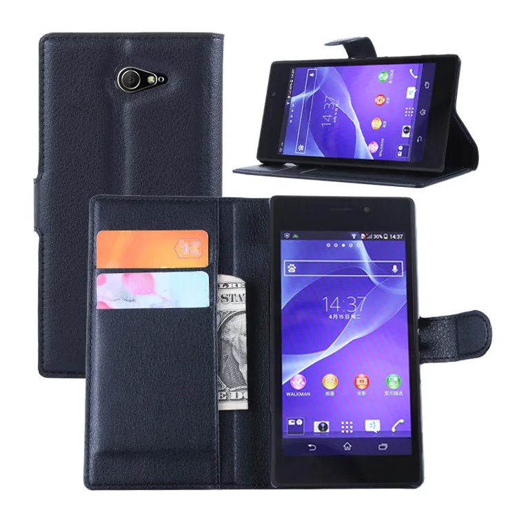 Чехол-книжка с бумажником для sony Xperia M2 Aqua M 2 S50h D2302 D2303 D2305 D2306 D2403 D2406 кожаный чехол для телефона s Coque Funda