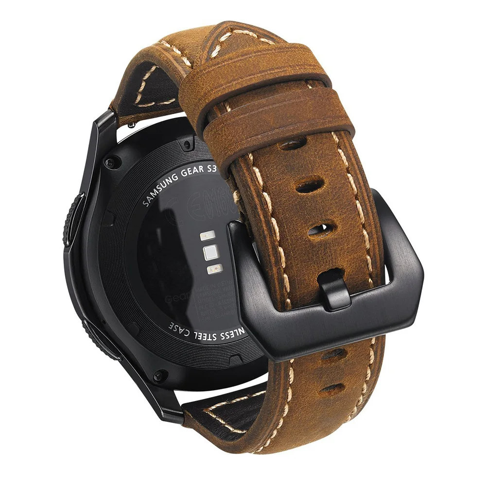 22mm-Universal-Watch-Band-Straps-Genuine-leather-Quick-Release-Pins-For-Samsung-Gear-S3-Frontier-Classic (4)