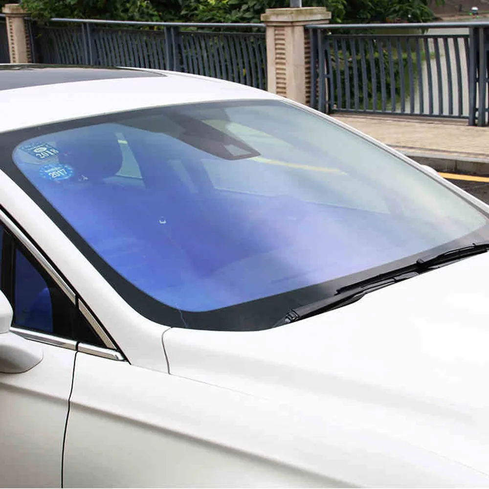 Ультрафиолет нано керамическая пленка хамелеон цветная пленка на окно автомобиля Тонировочная виниловая пленка на лобовое стекло автомобиля 50 см x 800 см