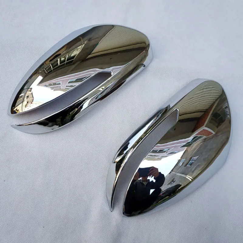 For Hyundai i20 ii 2 2015 2016 2017 2018 Chrome Rear side eiew rearview