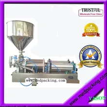 5-100ml double heads Cream Shampoo Cosmetic Automatic Filling Machine YS-MK673 GRIND
