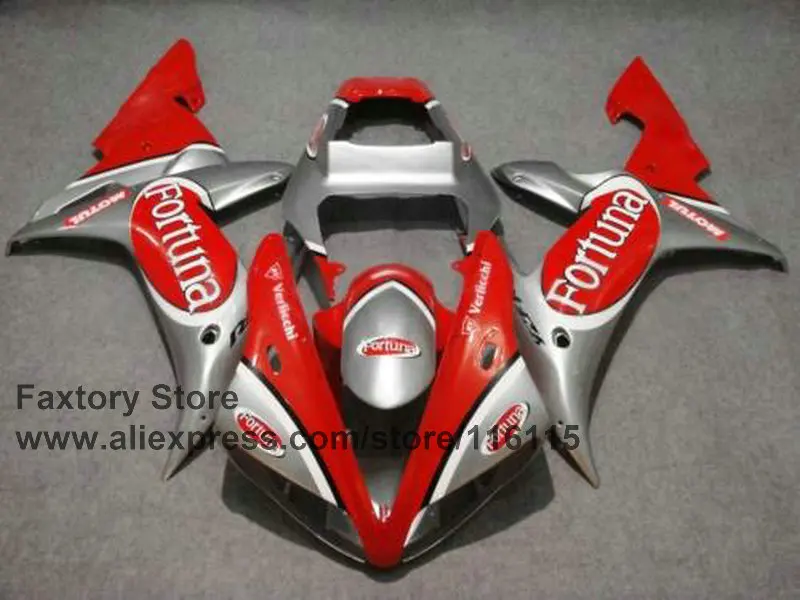 7 подарки пользовательские инъекций Обтекатели для YAMAHA R1 2002 2003 YZF R1 02 03 Фортуна мотоциклетная нательная защита ремонт комплект обтекателей