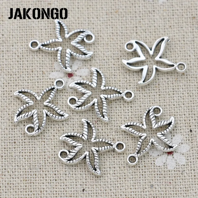 Посеребренные соединители JAKONGO для изготовления браслетов ручной работы сделай