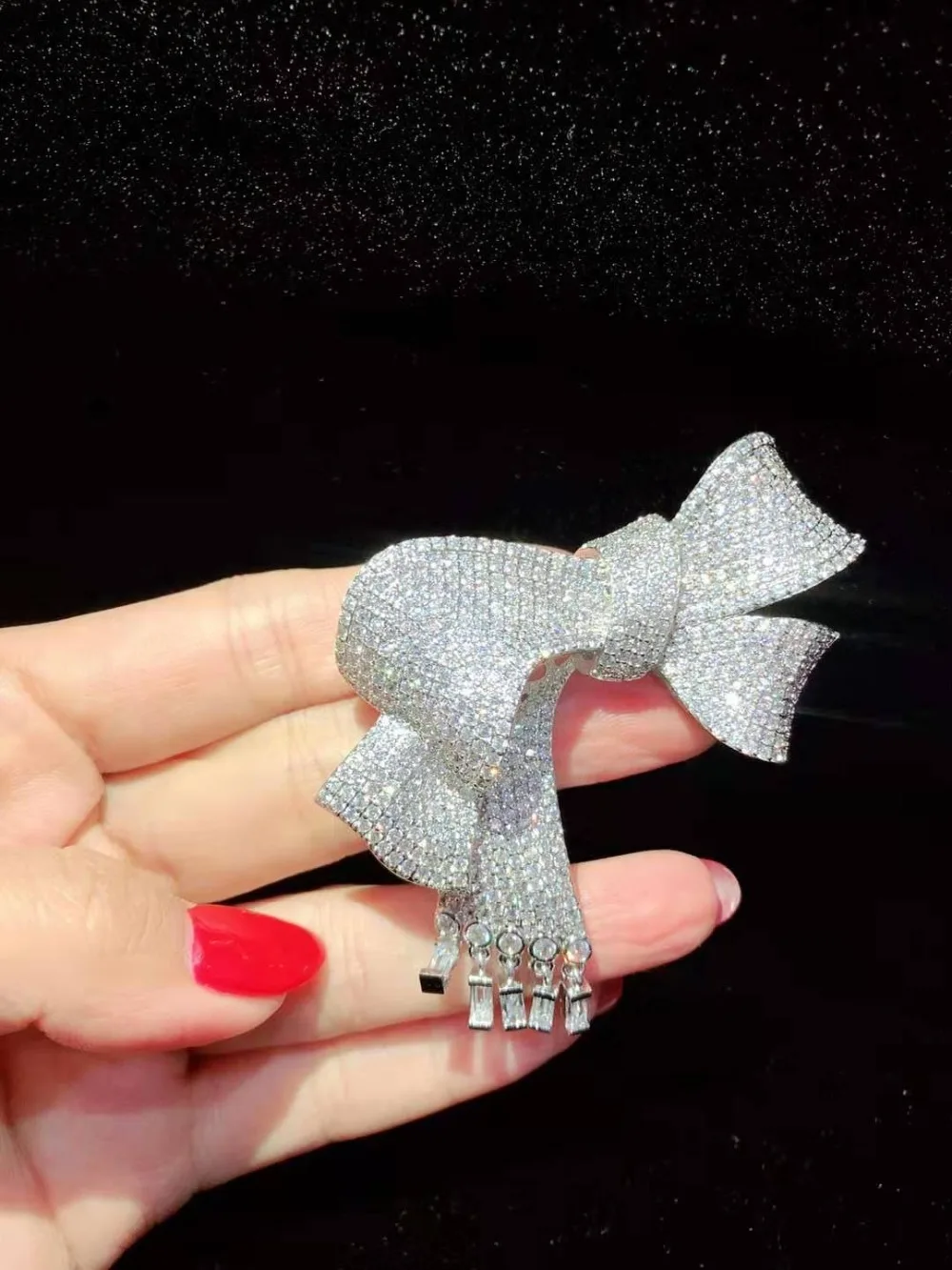 

High Quality CZ Cubic Zirconia Pendant And Connector Fine Jewellery Making
