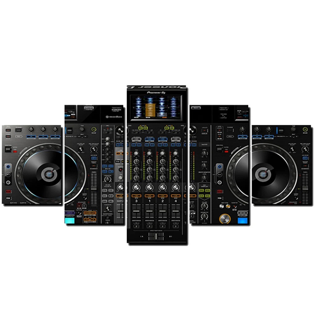 

Brand new Sound Music Vinyl DJ Player Canvas Printed Oil Painting Poster Picture for Home Office Wall Decoration