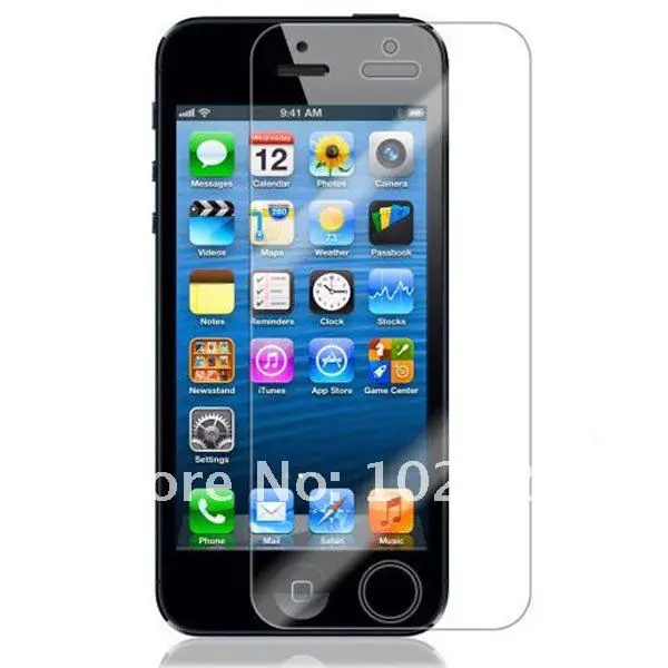 Clear LCD Screen Protector Film for Apple iPhone 5 5G without retail package 1000pcs/lot free shipping | Электроника