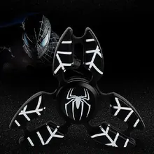 Металлический трефольга черный паук Fingertip гироскоп крутой ручной Спиннер палец спираль мини EDC взрослых анти-стресс дети забавная игрушка